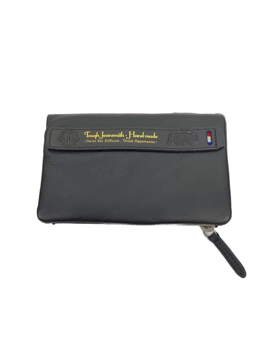 【中古】TOUGH◆2つ折り財布/--/BLK/メンズ【服飾雑貨他】