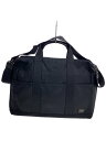【中古】PORTER◆ブリーフケース/キャンバス/BLK【バッグ】