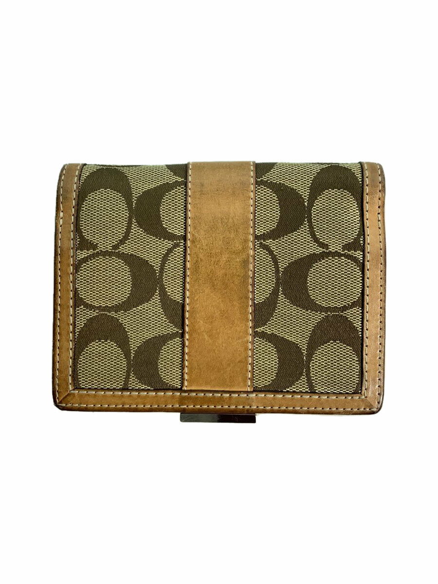 【中古】COACH◆2つ折り財布/--/CML/レディース【服飾雑貨他】