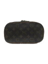 【中古】LOUIS VUITTON◆ポシェット・ガンジュ_モノグラム_BRW/PVC/BRW/総柄【バッグ】