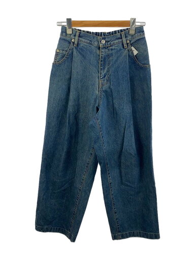 【中古】NEON SIGN◆WIDE DENIM SLACKS/ボトム/44/コットン/IDG/N0344-e【メンズウェア】 【中古】NEON SIGN◆WIDE DENIM SLACKS/ボトム/44/コットン/IDG/N0344-e【メンズウェア】