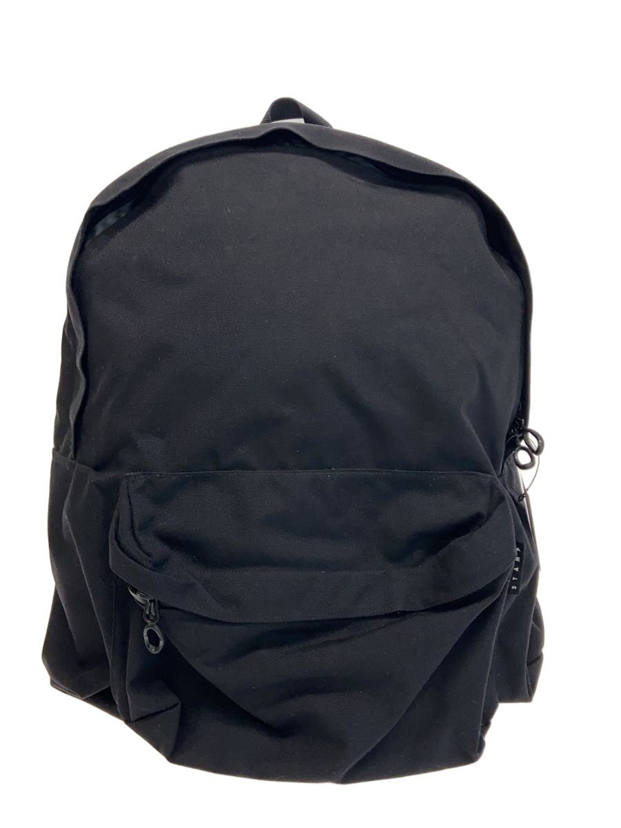 【中古】STUMPSTAMP◆リュック/BLK【バッグ】(4.0)