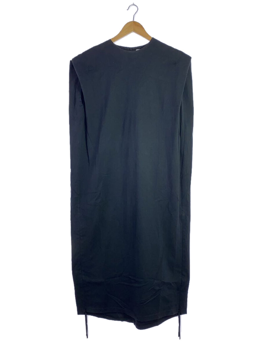 【中古】HYKE◆ノースリーブワンピース/--/コットン/BLK/201-22026【レディースウェア】