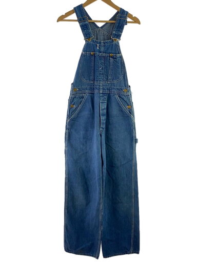 【中古】Lee◆70s/USA製/デニムオーバーオール/--/デニム/BLU【メンズウェア】 【中古】Lee◆70s/USA製/デニムオーバーオール/--/デニム/BLU【メンズウェア】