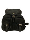 【中古】PRADA◆リュック/ナイロン/BLK【バッグ】(4)