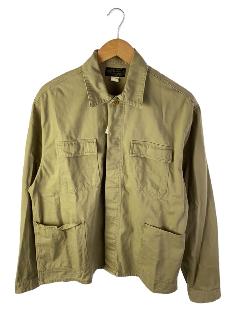 【中古】RRL◆長袖シャツ/L/コットン/KHK/Double RL for Ron Herman Chino Collection//【メンズウェア】