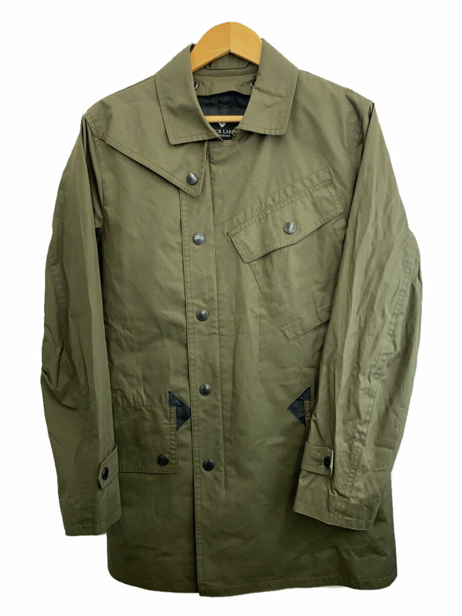 【中古】BLACK LABEL CRESTBRIDGE◆トレンチコート/M/コットン/KHK/51A03-252-76【メンズウェア】