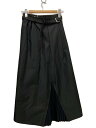 【中古】meagratia◆Pleats belted skirt/ロングスカート/0/コットン/ブラック/24263-1202【レディースウェア】(4)