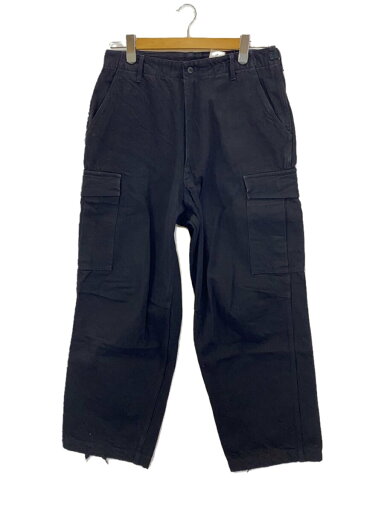 【中古】COMOLI◆23SS/ブラックデニムB.D.Uパンツ/ブラックデニムカーゴパンツ/2/黒/X01-03012【メンズウェア】 【中古】COMOLI◆23SS/ブラックデニムB.D.Uパンツ/ブラックデニムカーゴパンツ/2/黒/X01-03012【メンズウェア】