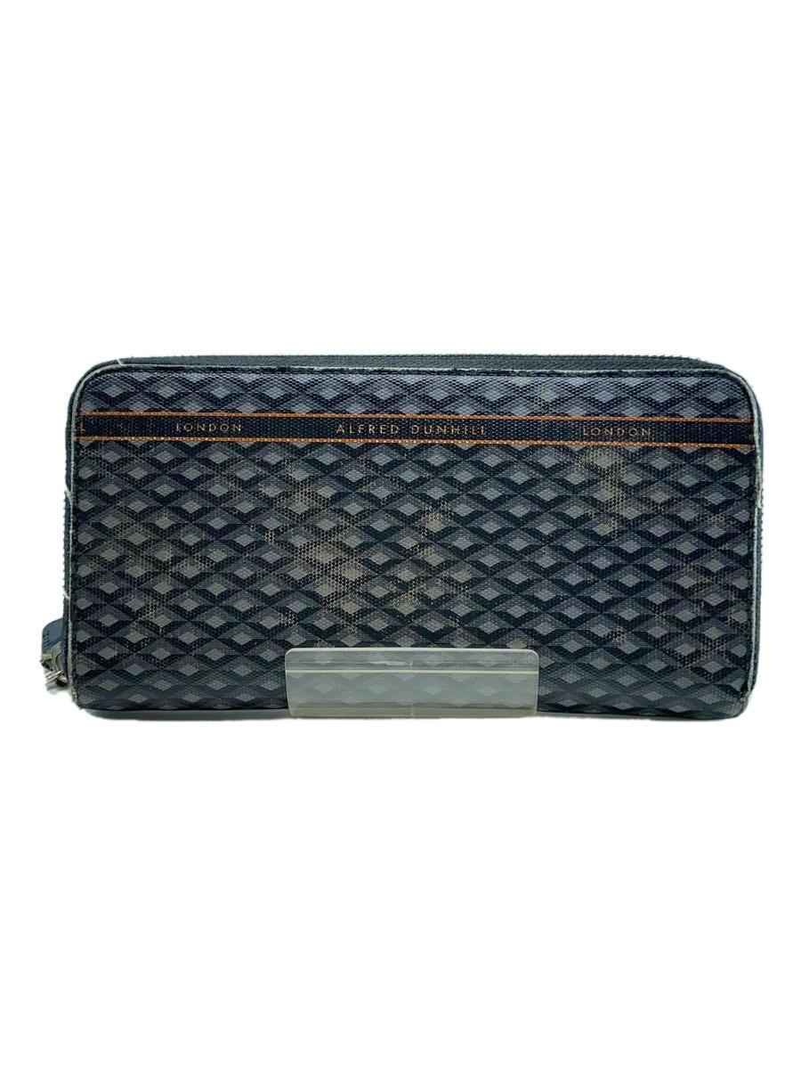 【中古】dunhill◆長財布/--/GRY/総柄/�