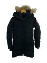 【中古】CANADA GOOSE◆ダウンジャケット/M/ナイロン/BLK/2302JL/袖擦れ有り/ ...