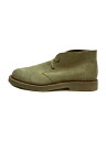 【中古】Paraboot◆チャッカブーツ/UK6.5/BEG/スウェード【シューズ】