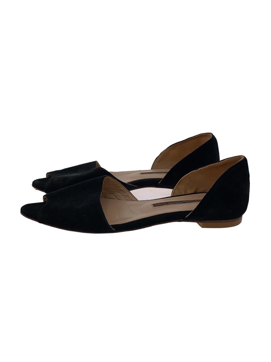 Other - 【中古】PELLICO◆フラットパンプス/34/BLK/スウェード//【シューズ】