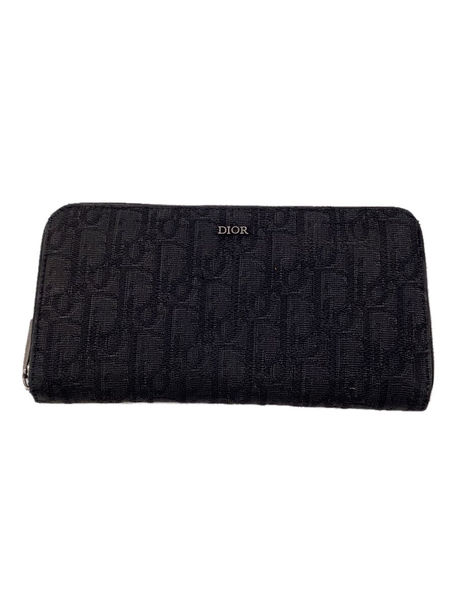 【中古】Christian Dior◆長財布/--/BLK/メンズ/2ESBC252YSE【服飾雑貨他】