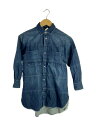 【中古】DIESEL◆トップス/コットン/インディゴ/シャツワンピース【キッズ】(4)