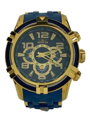 【中古】invicta◆クォーツ腕時計/アナログ/BLU/BLU/25768【服飾雑貨他】 【中古】invicta◆クォーツ腕時計/アナログ/BLU/BLU/25768【服飾雑貨他】