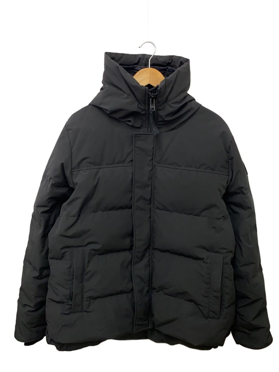 【中古】CANADA GOOSE◆Black Label MacMillan Parka/ダウンジャケット/XL/ポリエステル/BLK/2080MB【メンズウェア】