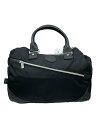 【中古】Orobianco◆ショルダーバッグ/ポリエステル/BLK【バッグ】