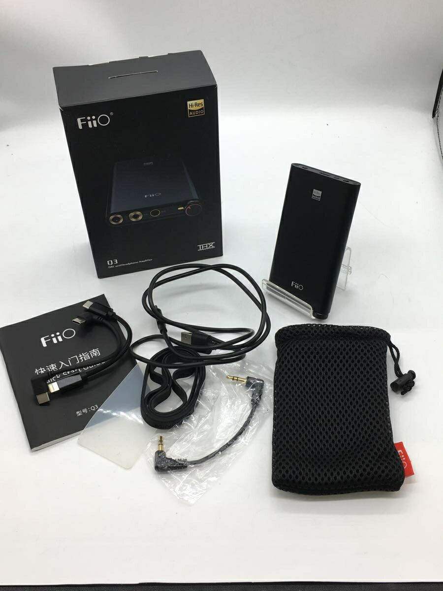 【中古】FiiO◆アンプ/Q3/USB DAC内蔵ポータブルヘッドホンアンプ【家電・ビジュアル・オーディオ】