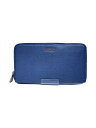 【中古】FURLA◆長財布/--/BLU/レディ