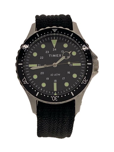 【中古】TIMEX◆クォーツ腕時計/アナログ/--/BLK/BLK/ーー/TW2T75600【服飾雑貨他】 【中古】TIMEX◆クォーツ腕時計/アナログ/--/BLK/BLK/ーー/TW2T75600【服飾雑貨他】
