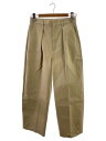 【中古】JOURNAL STANDARD L’essage◆CP タックチノパンツ/ボトム/40/コットン/BEG/25-030-370-0110-1-0【レデ...