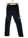 【中古】THE NORTH FACE◆ALPINE LIGHT PANT_アルパインライトパンツ/M/ナイロン/BLK/無地【レディースウェア】