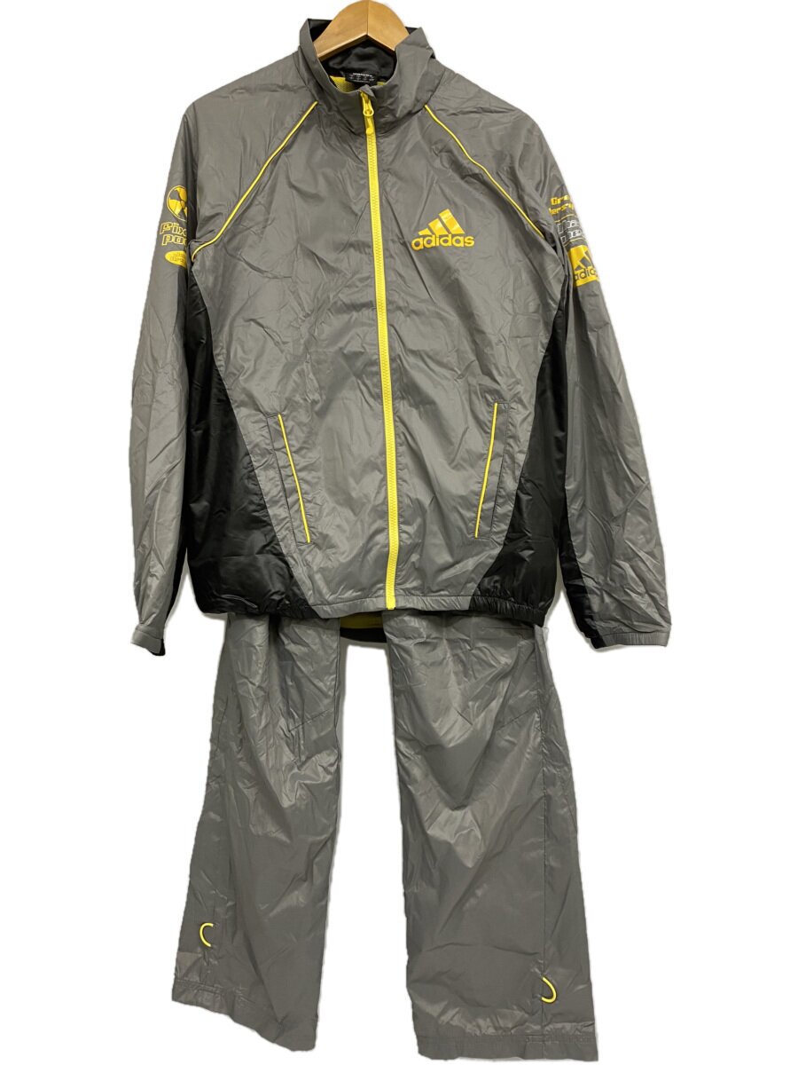 【中古】adidas◆スポーツウェアー/O/GRY【スポーツ】