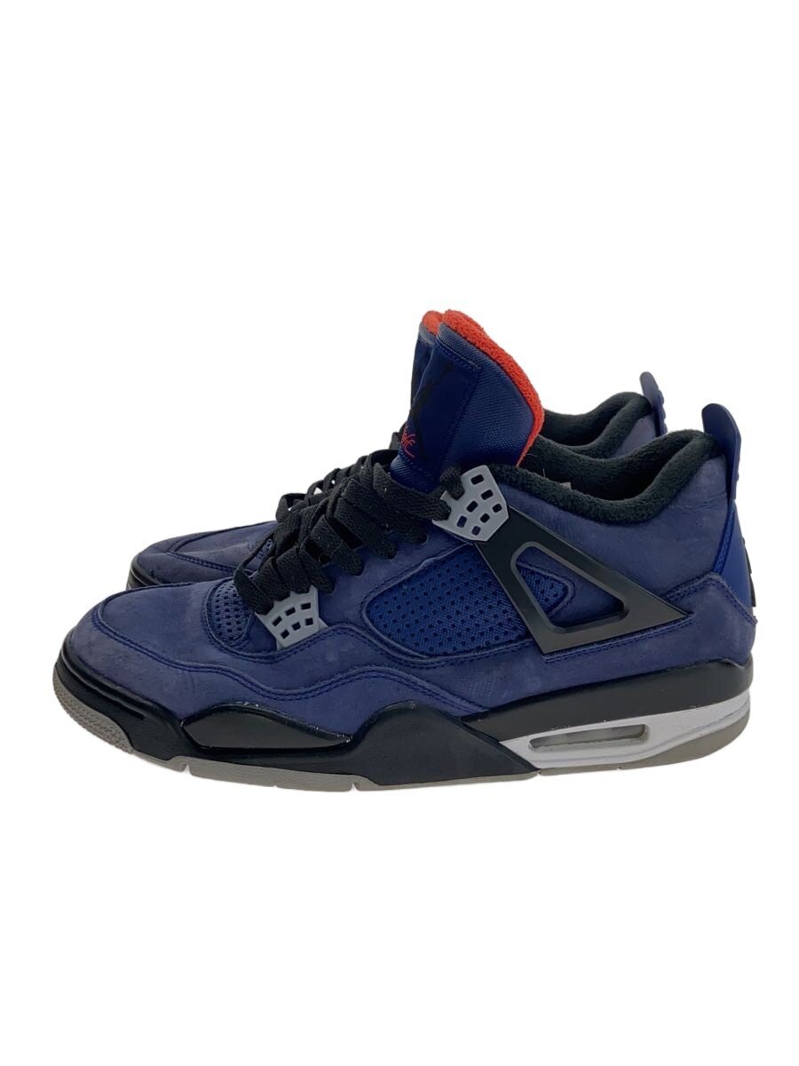 NIKE◆AIR JORDAN 4 RETRO WNTR/エアエアジョーダン 4 レトロ/ブルー/CQ9597-401/28