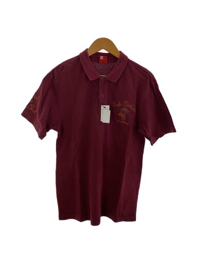 【中古】STUDIO D’ARTISAN◆ポロシャツ/L/コットン/BRD/無地【メンズウェア】 【中古】STUDIO D’ARTISAN◆ポロシャツ/L/コットン/BRD/無地【メンズウェア】