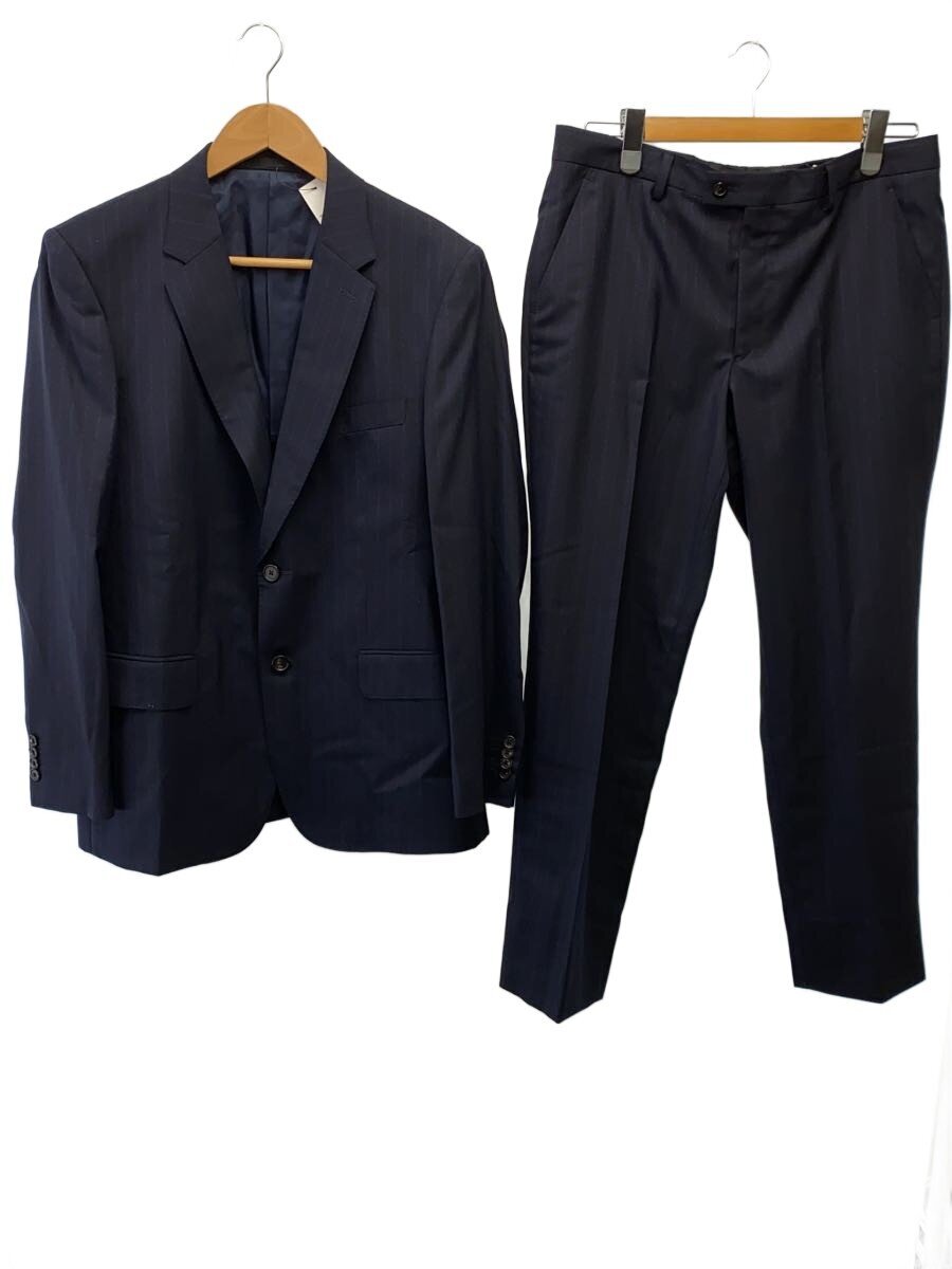 【中古】Paul Smith◆ドッテッドストライプシングル2Bスーツ/SOHO FIT/セットアップ/L2/ウール/153002-1439S【メンズウェア】