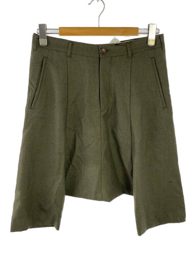 【中古】COMME des GARCONS◆サルエルパンツ/S/ウール/KHK/GE-P018【メンズウェア】 【中古】COMME des GARCONS◆サルエルパンツ/S/ウール/KHK/GE-P018【メンズウェア】