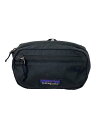 【中古】patagonia◆ショルダーバッグ/ポリエステル/BLK/49447SP22【バッグ】