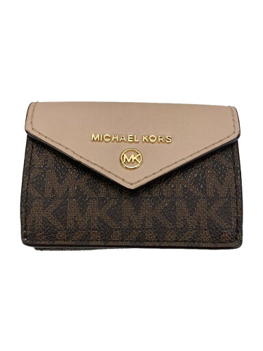 【中古】MICHAEL KORS◆3つ折り財布/PVC/BRW/総柄/レディース/32T0GT9E5B【服飾雑貨他】 【中古】MICHAEL KORS◆3つ折り財布/PVC/BRW/総柄/レディース/32T0GT9E5B【服飾雑貨他】