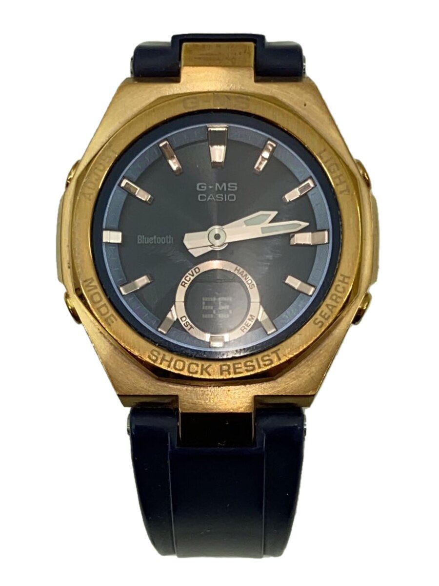 Other - 【中古】CASIO◆ソーラー腕時計_BABY-G/アナログ/ラバー/NVY/NVY【服飾雑貨他】