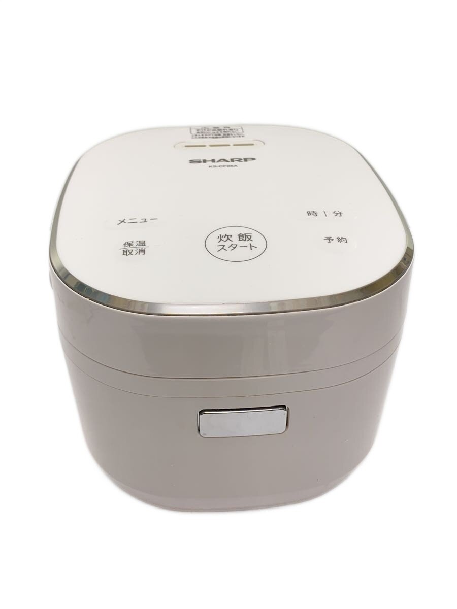 楽天市場】ks-cf05a-の通販 ?SHARP 炊飯器 3合炊 KS-CF05A-W.•