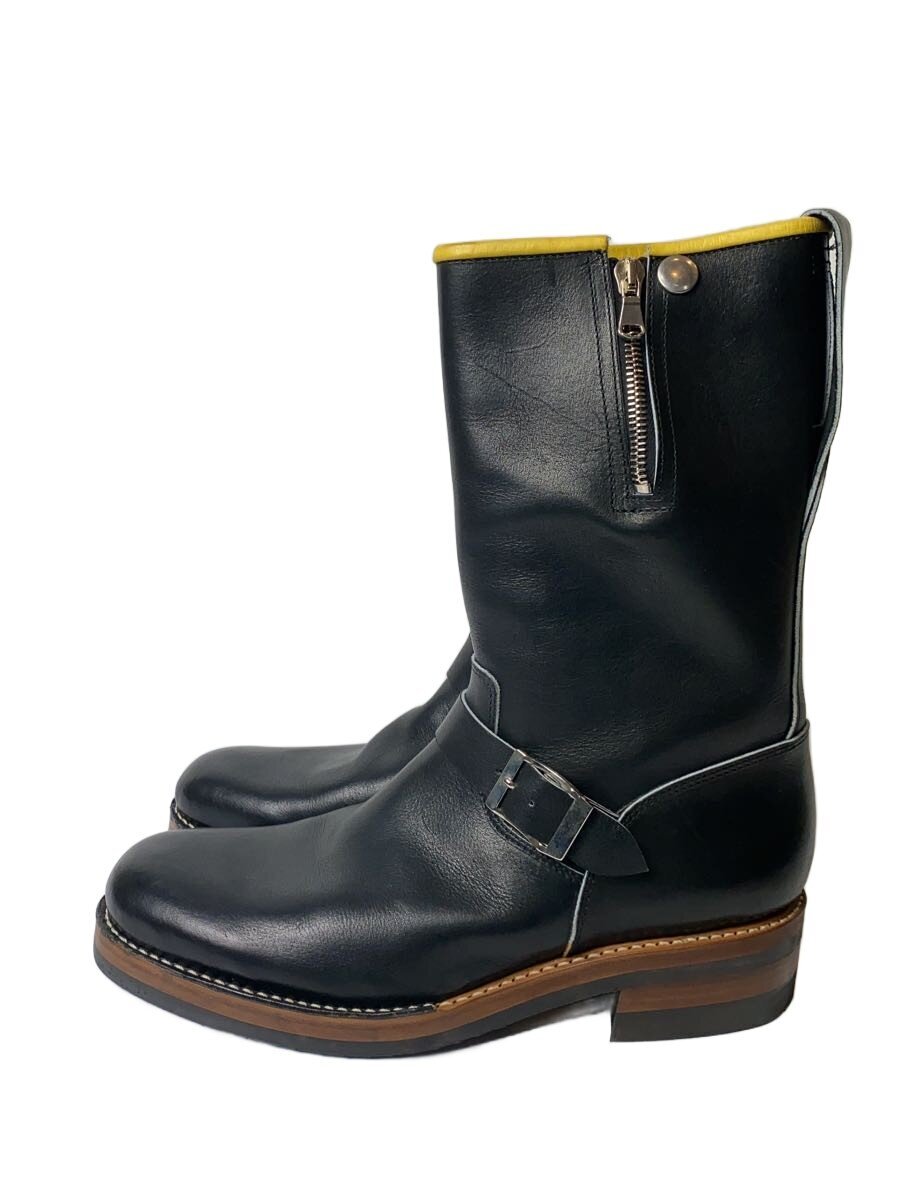 【中古】STRUM◆エンジニアブーツ/26cm/BLK/STR001-01【シューズ】