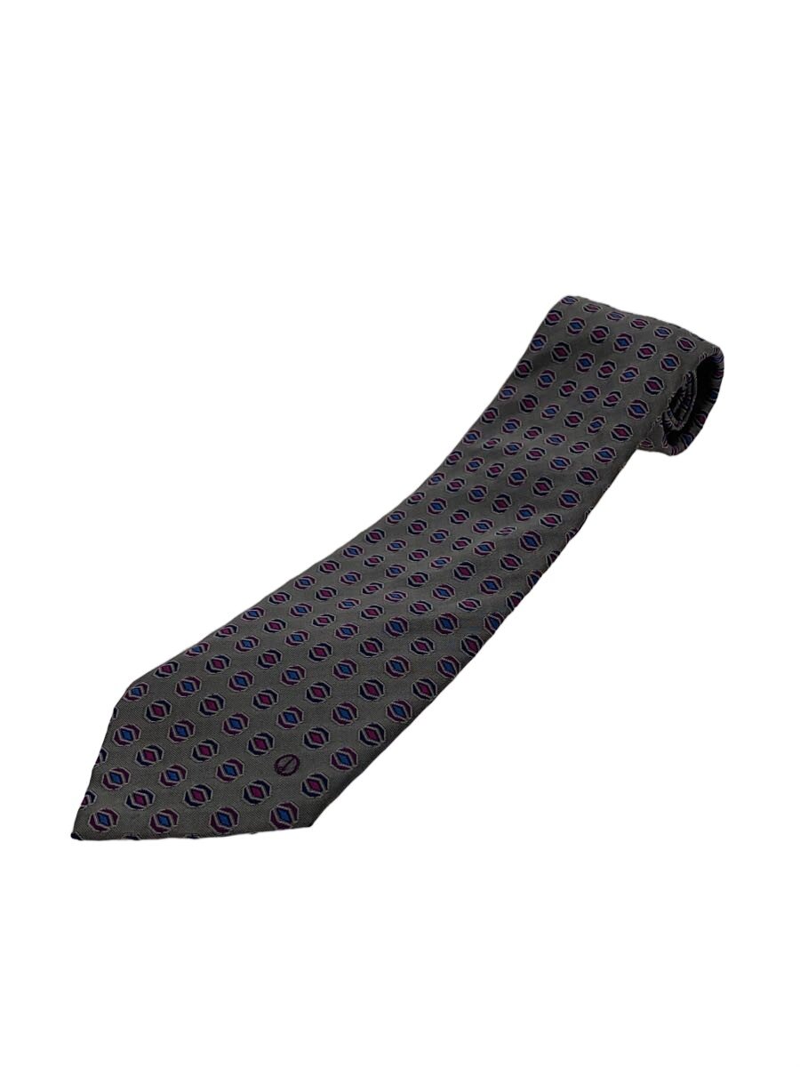 DUNHILL - 【中古】dunhill◆ネクタイ/シルク/GRY/メンズ【服飾雑貨他】