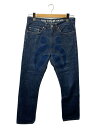 【中古】A BATHING APE◆2008 TYPE-05 SHARK EMBROIDERY DENIM PANTS/デニム/2008/TYPE-05【メンズ...