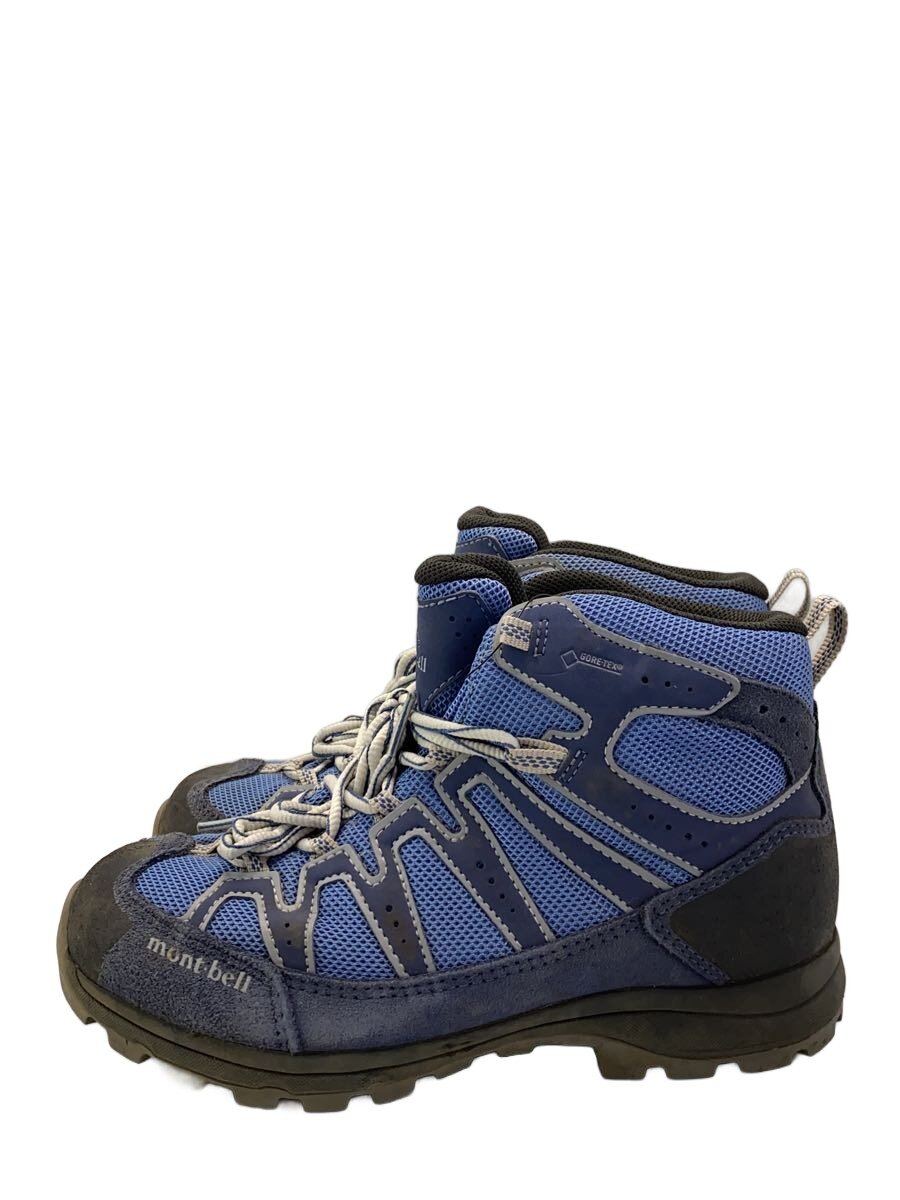 【中古】mont-bell◆トレッキングブーツ/23.5cm/BLU/PVC/432513360【シューズ】