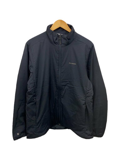 【中古】salomon◆ナイロンジャケット/M/ポリエステル/BLK/無地/safw2410060【メンズウェア】 【中古】salomon◆ナイロンジャケット/M/ポリエステル/BLK/無地/safw2410060【メンズウェア】