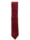 【中古】YVES SAINT LAURENT◆ネクタイ/シルク/RED/メンズ【服飾雑貨他】