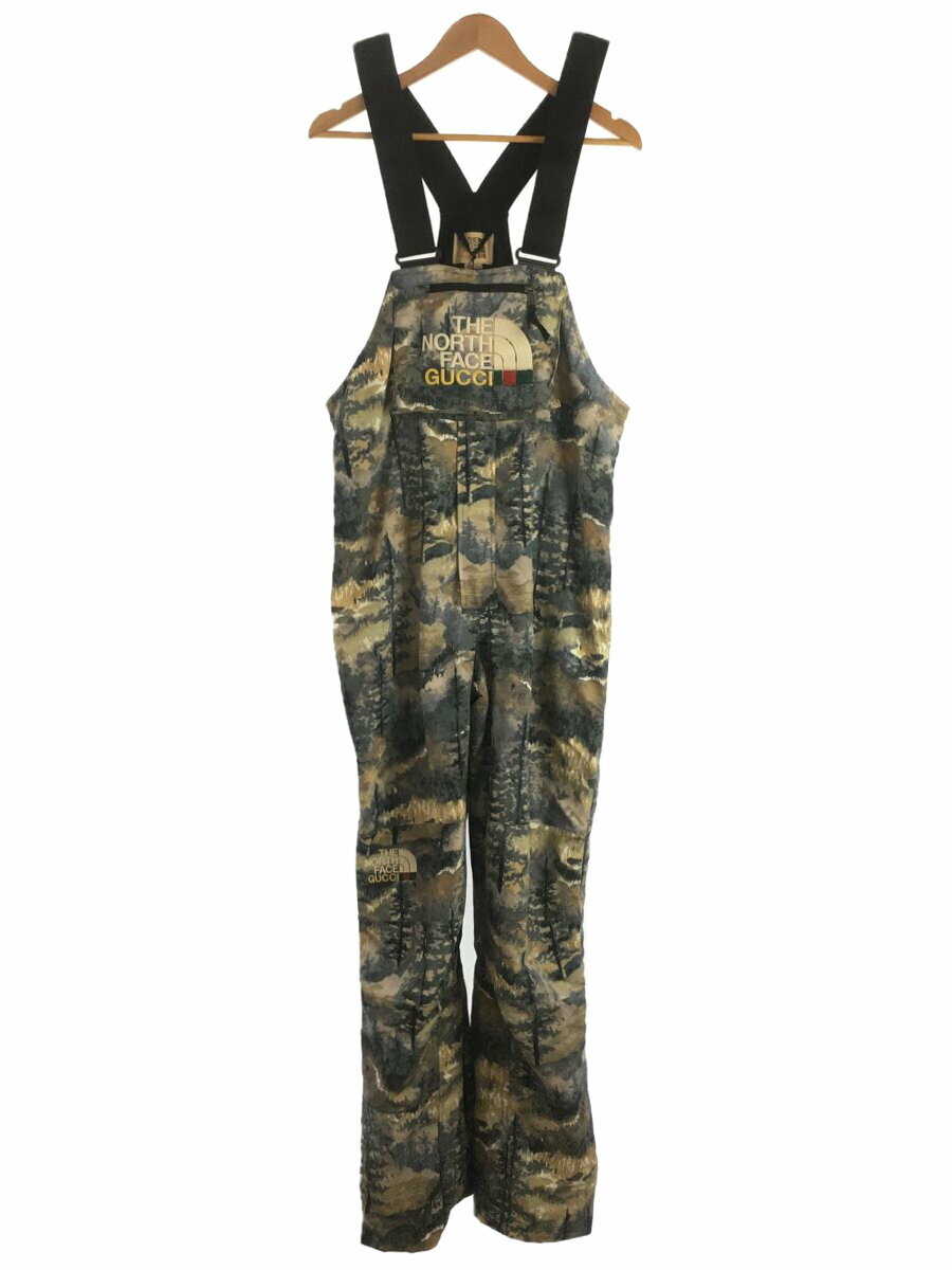 【中古】GUCCI◆オーバーオール/S/ナイロン/マルチカラー/総柄/663768//【メンズウェア】
