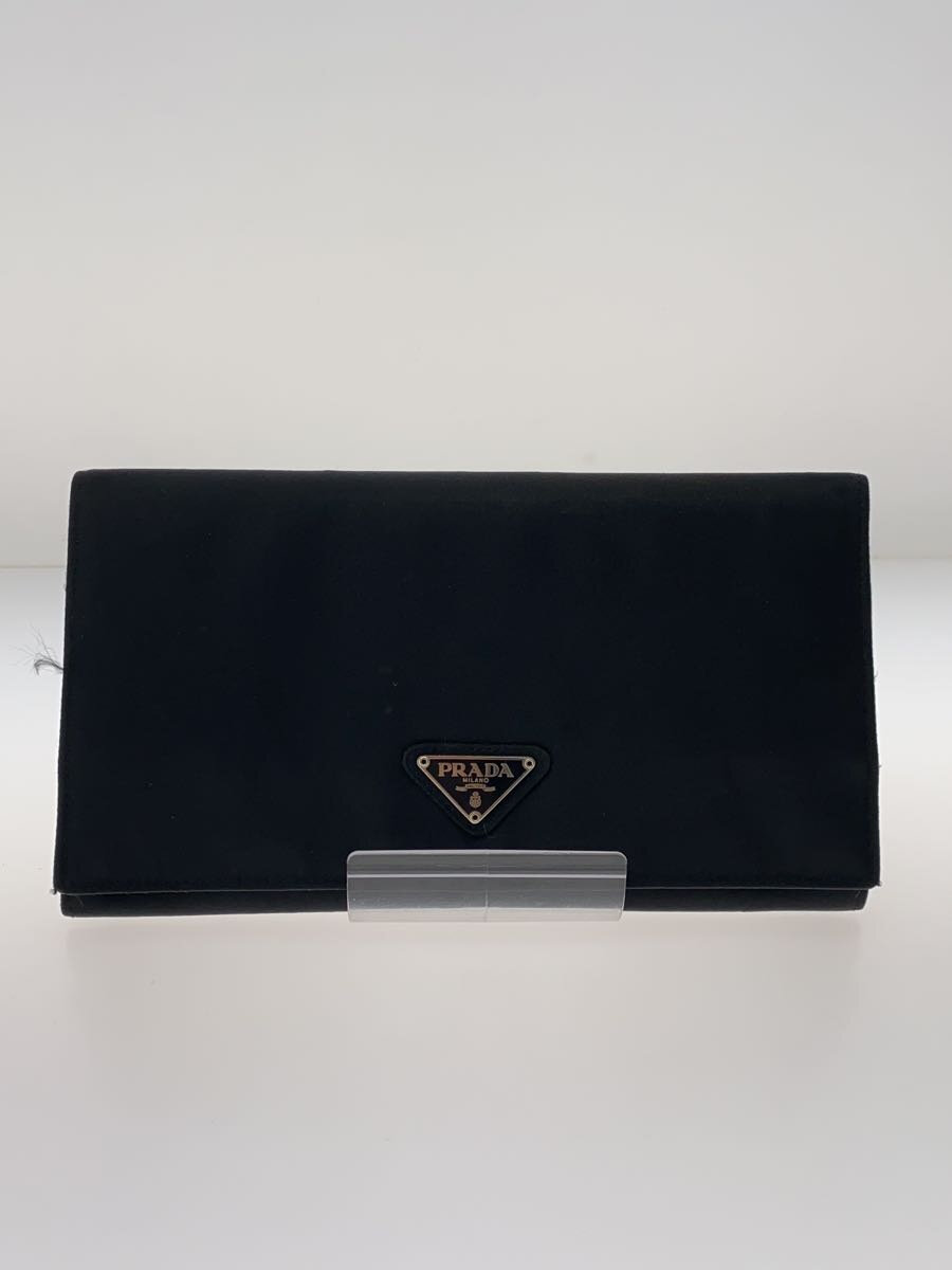 【中古】PRADA◆長財布/ナイロン/BLK/メンズ/M56//【服飾雑貨他】