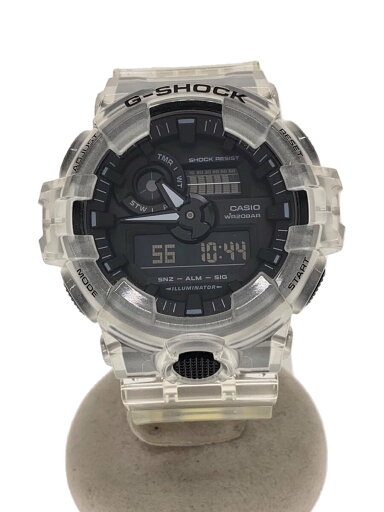 【中古】CASIO◆クォーツ腕時計_G-SHOCK/デジアナ/--/BLK/CLR/ーー【服飾雑貨他】 【中古】CASIO◆クォーツ腕時計_G-SHOCK/デジアナ/--/BLK/CLR/ーー【服飾雑貨他】