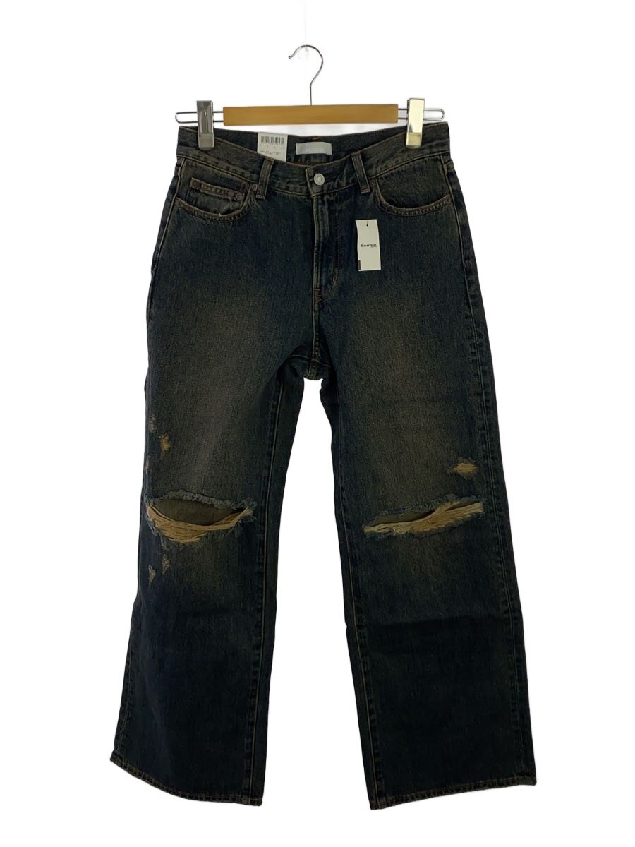 Nylon, Rayon, Polyester - 【中古】MOUSSY◆ボトム/2/コットン/IDG/無地/010IA111-4151【レディースウェア】