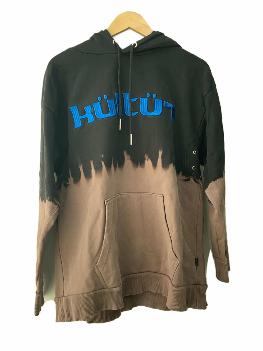 【中古】DIESEL◆パーカー/XS/コットン/BLK【メンズウェア】