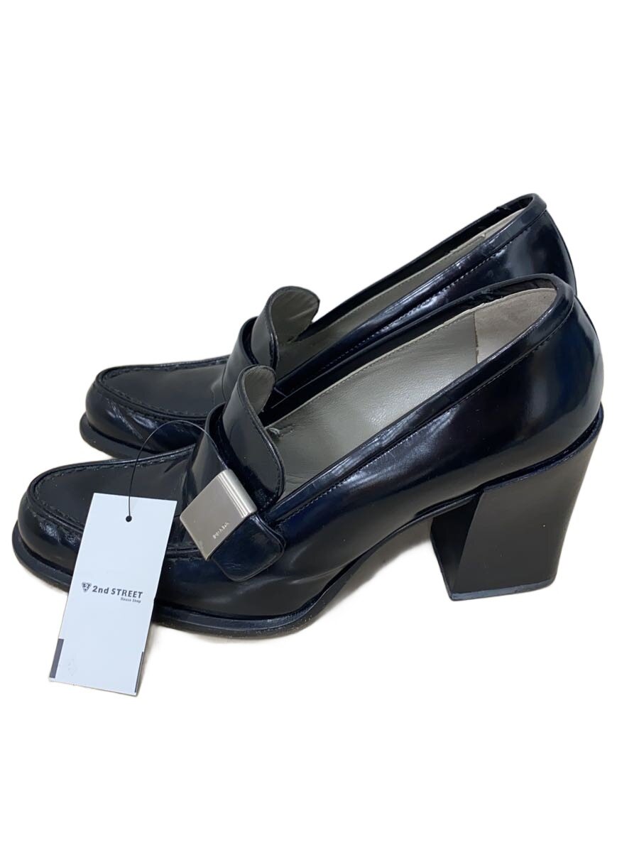 Rakuten - 【中古】PRADA◆パンプス/35/BLK/エナメル【シューズ】