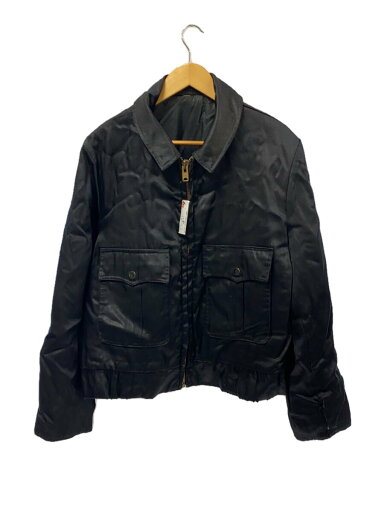 【中古】VINTAGE/TALONジップ/中綿/フライトジャケット/ブルゾン/--/コットン/BLK【メンズウェア】 【中古】VINTAGE/TALONジップ/中綿/フライトジャケット/ブルゾン/--/コットン/BLK【メンズウェア】