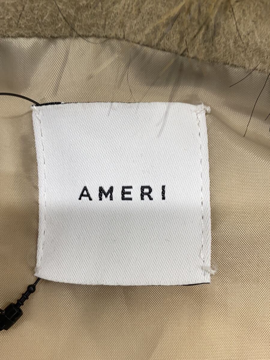 【中古】AMERI◆ジレベスト/ウール/ベージュ/017260020/ベルト欠品【レディースウェア】 3